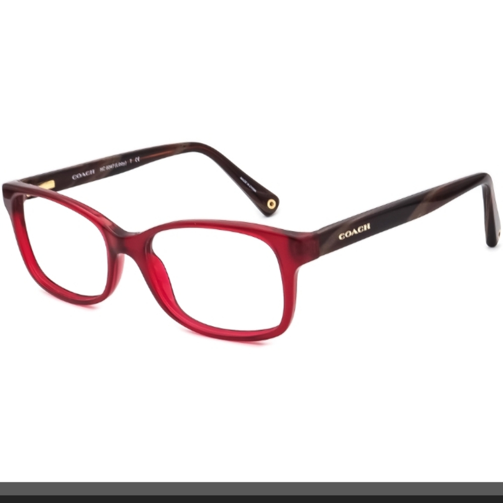 Red Coach Glasses Frames